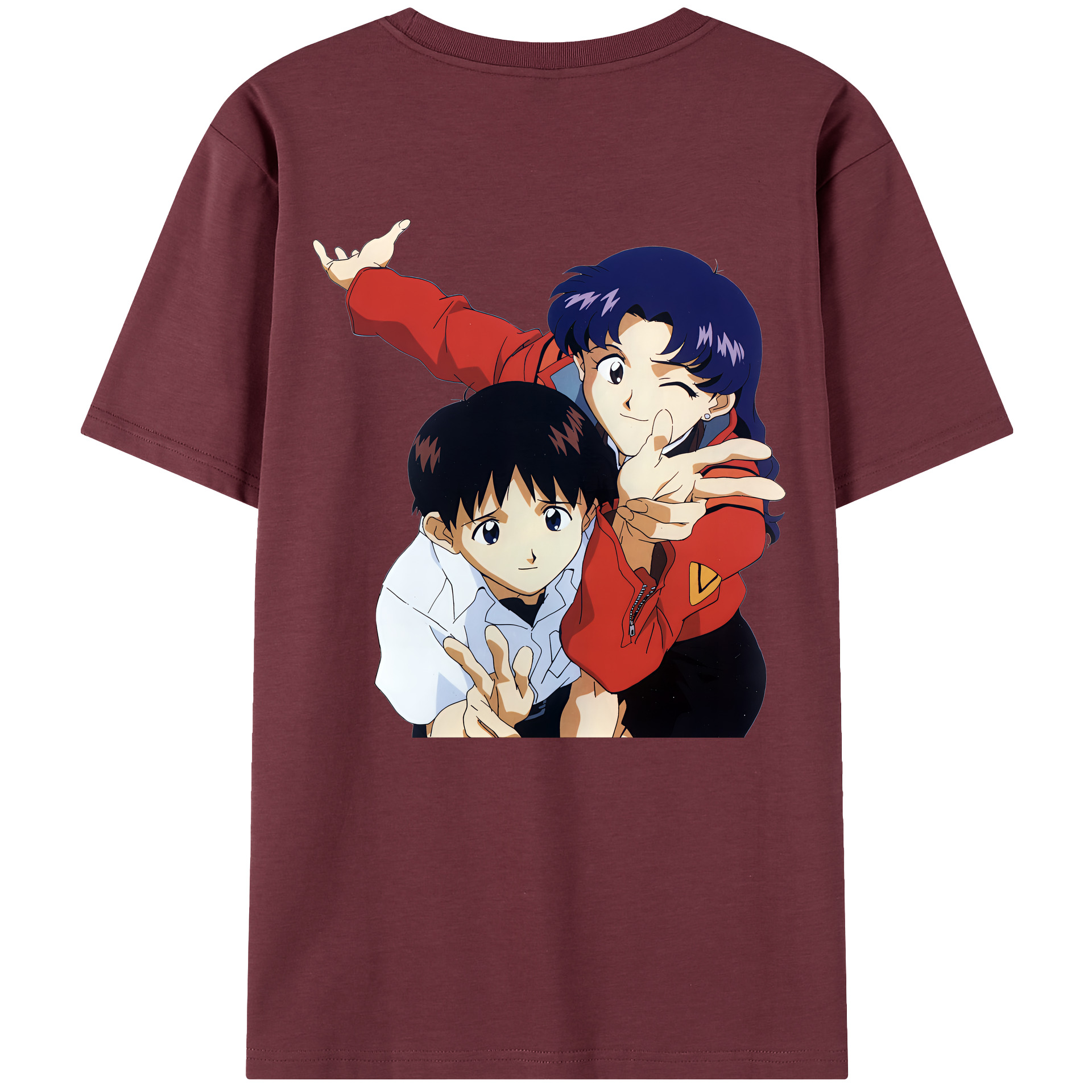 （画像用） EVA 新世紀エヴァンゲリオン 綿100％半袖Tシャツ（背面プリント）